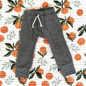 Childhoods Clothing Gusset Pants in “Athletic Grey” size 18-24 months
